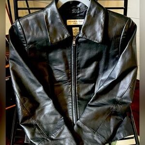 Preston and York Petites Vintage Leather Jacket